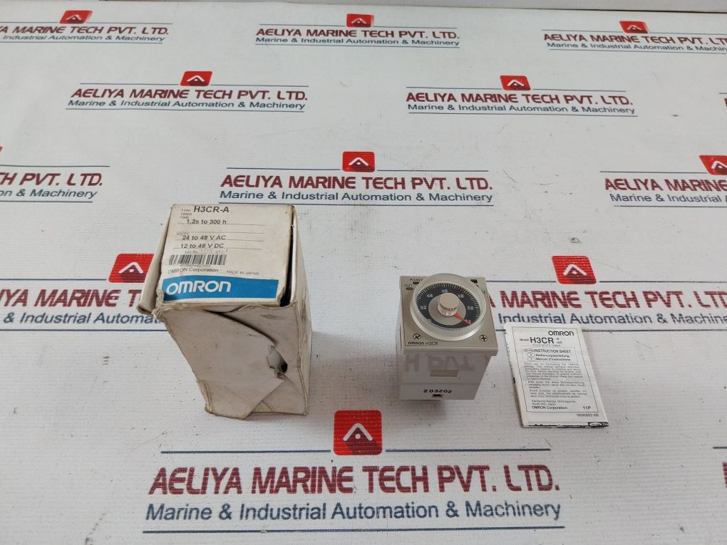 Omron H3Cr-a Solid State Timer 24-48 Vac