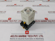 Omron H3Cr-a Solid State Timer With Pin Socket P2Cf-11, 0-1.2Sec 24Vdc/Ac 5A