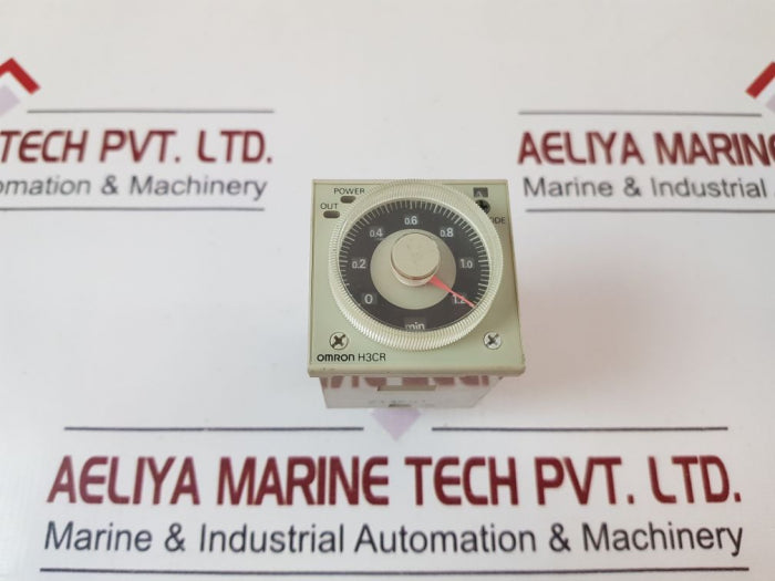 Lot Of 3X Omron H3Cr-a Timer 0-1.2 Min 24Vdc/Ac 50/60Hz