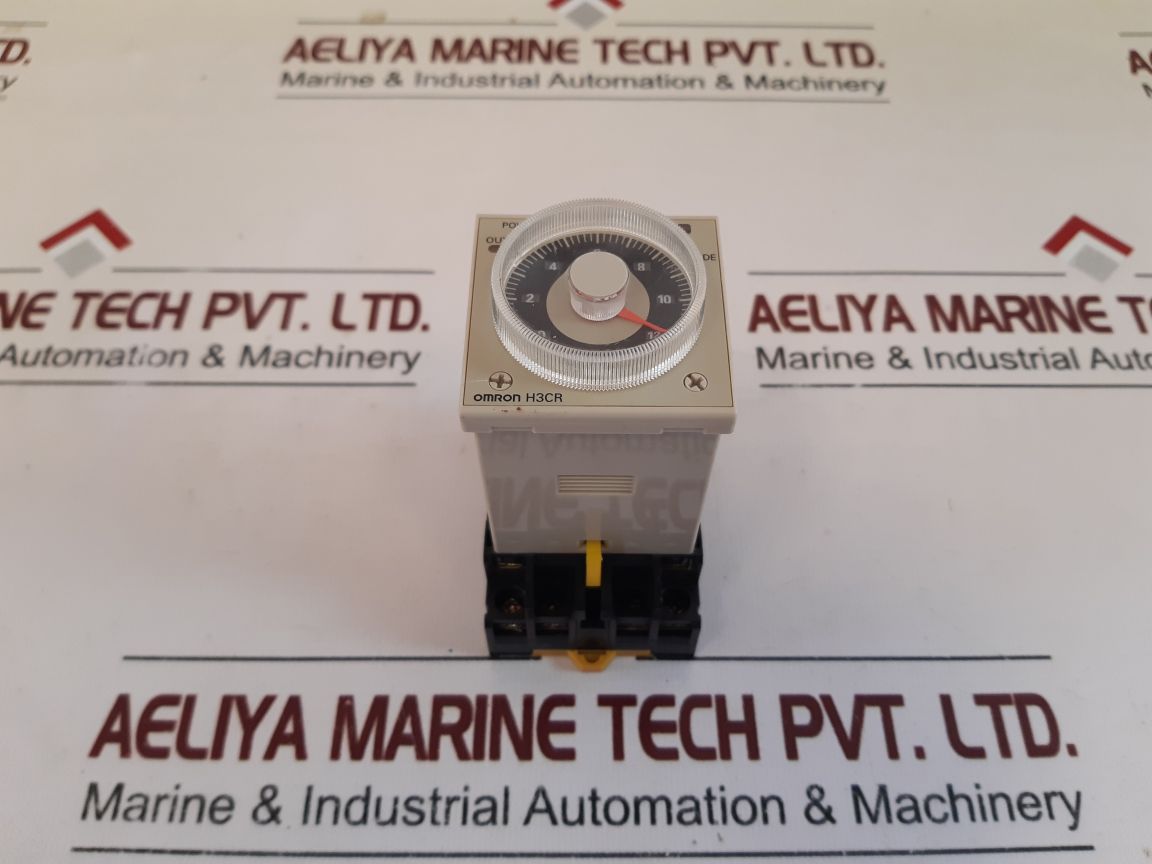 Omron H3Cr-a Timer 0.05S-300H With Base