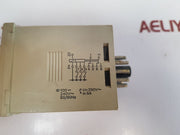 Lot of 2X Omron H3CR-A Time Delay Relay 50/60Hz 5A 250VAC