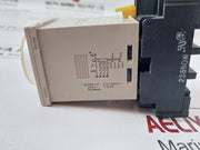 Lot of 2X OMRON H3CR-A Programmable Multi-Function Time Delay Relay 24VDC/AC