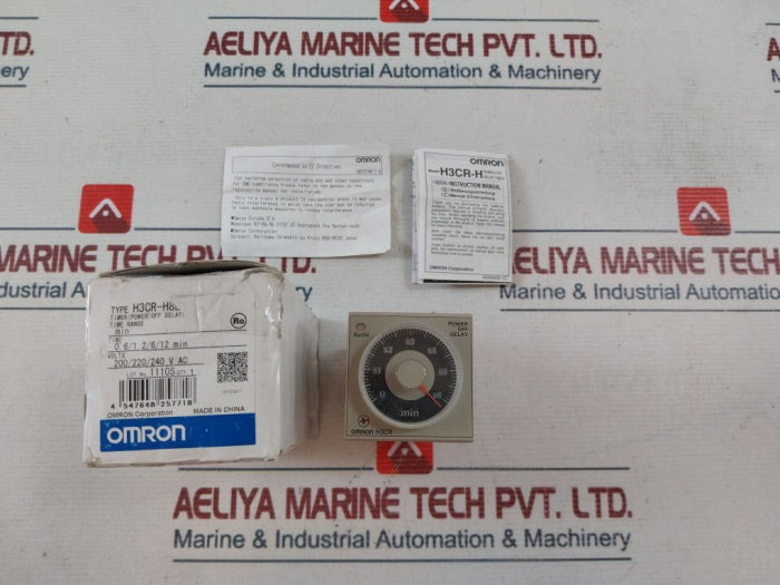 Omron H3Cr-h8L Power Off Delay Timer 0-0.6 Min