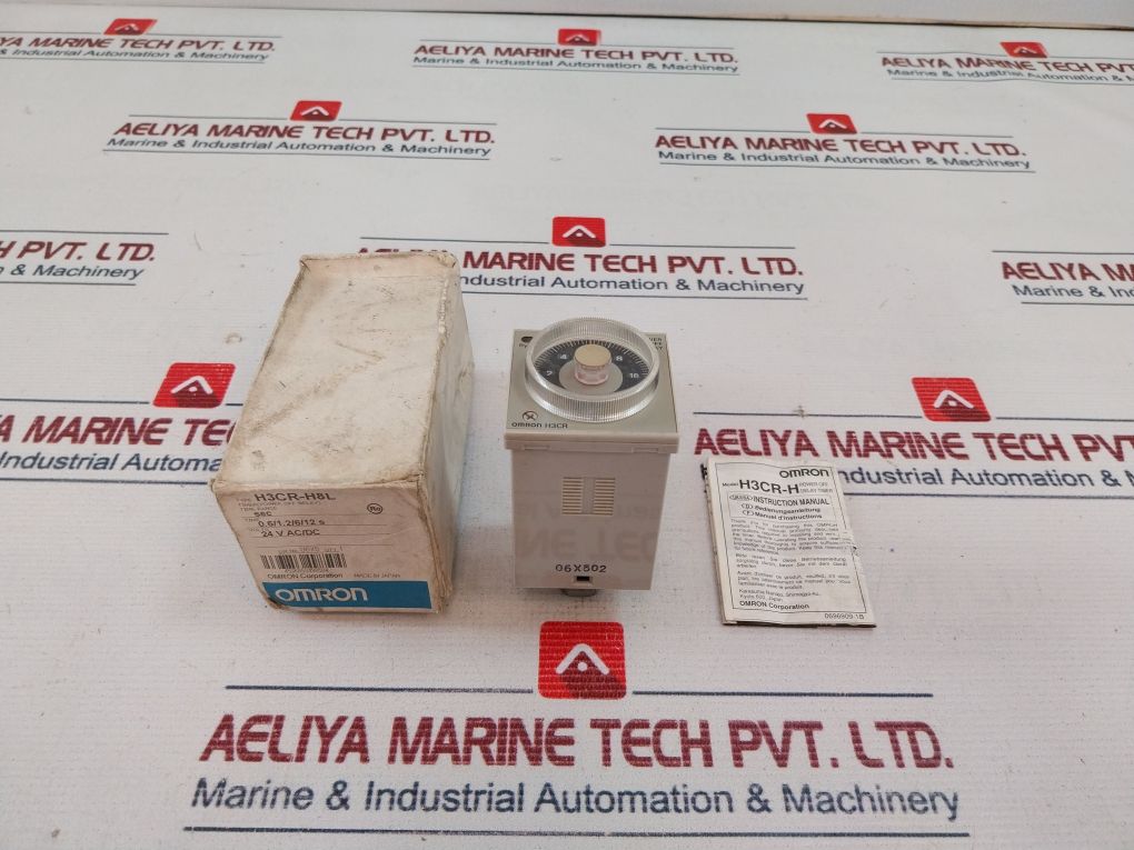 Omron H3Cr-h8L Power Off Delay Timer 0-12 Sec 5A 250V Ac