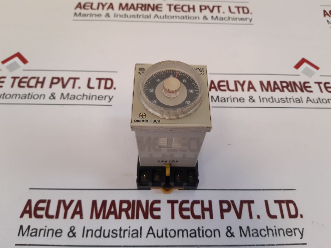 Omron H3Cr-h8L Power Off Delay Timer With Base