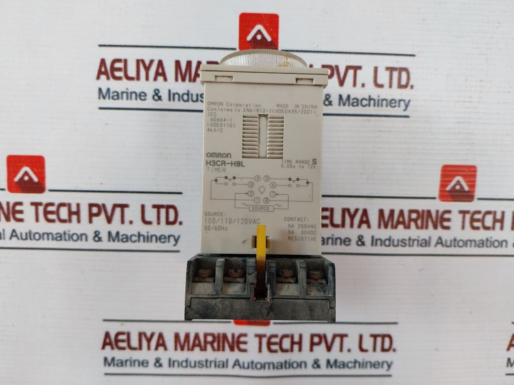 Omron H3Cr-h8L Power Off Delay Timer With Base 0-6Sec P2Cf-08 – Aeliya ...