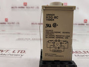 Omron H3G-8C Timer 5A 250 Vac