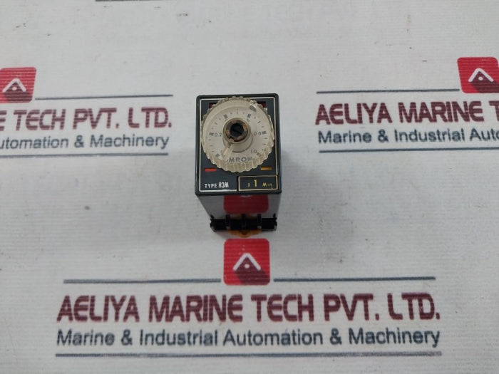 Omron H3M Timer 0-1.0 X 1 Min 200/220Vac