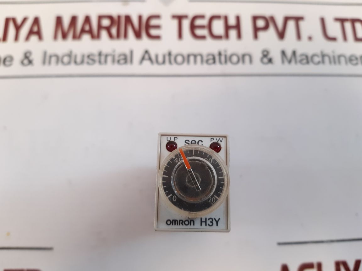 Omron H3Y-2-7 Timer 0 To 120 Sec