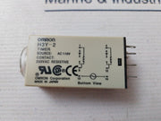 Omron H3Y-2 Timer 0-30 Sec Ac 110V