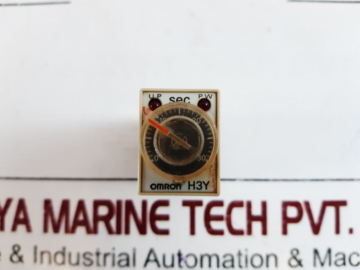 Omron H3Y-2 0 To 30 Sec Timer 24Vac