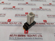Omron H3Y-2 Timer Relay With Base 24Vdc 0-1.0 Sec