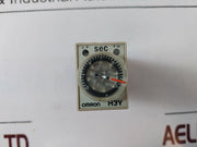 Omron H3Y-4 Timer 0-30 Sec 24Vdc 3A 250Vac