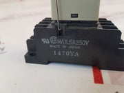 Omron H3Y-4 Timer 0 To 5 Sec Dc100-110V