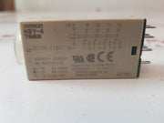 Omron H3Y-4 Timer 0-1.0 Sec 06Y8M