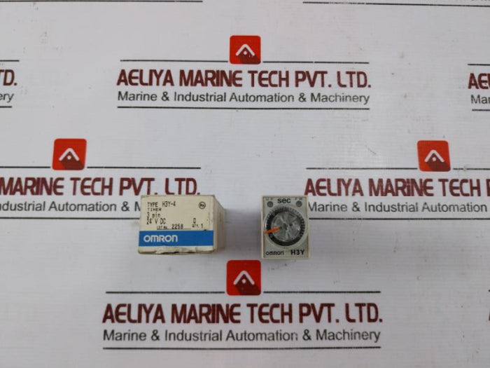 Omron H3Y-4-c Solid-state Timer Plug-in Terminal 14-pin 110Vac 50/60 Hz 