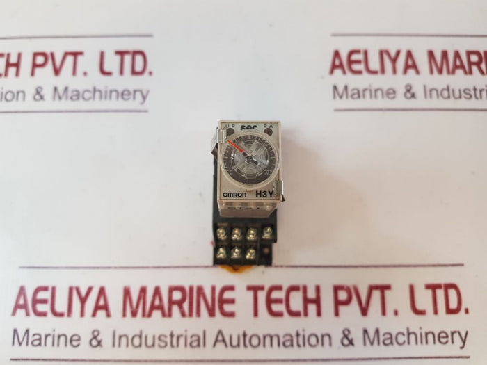 Lot Of 2X Omron H3Y-4 Timer 24Vdc 0 To 30 Sec