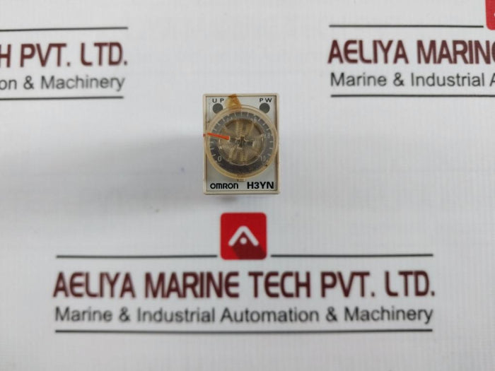 Omron H3Yn-4 Timer Ac100-120V 50/60Hz Ac250V, Dc30V 3A 1S-10M 0-1.0 09180N