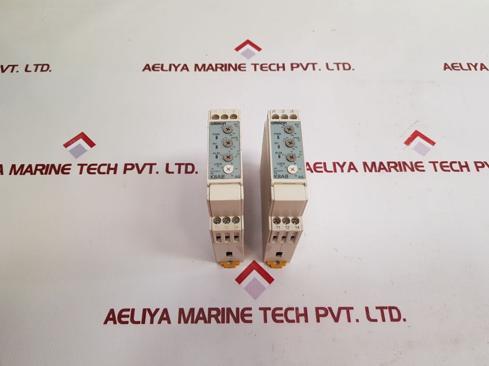 Omron K8Ab-as2 Measuring & Monitoring Relays 6A 250Vac/30Vdc