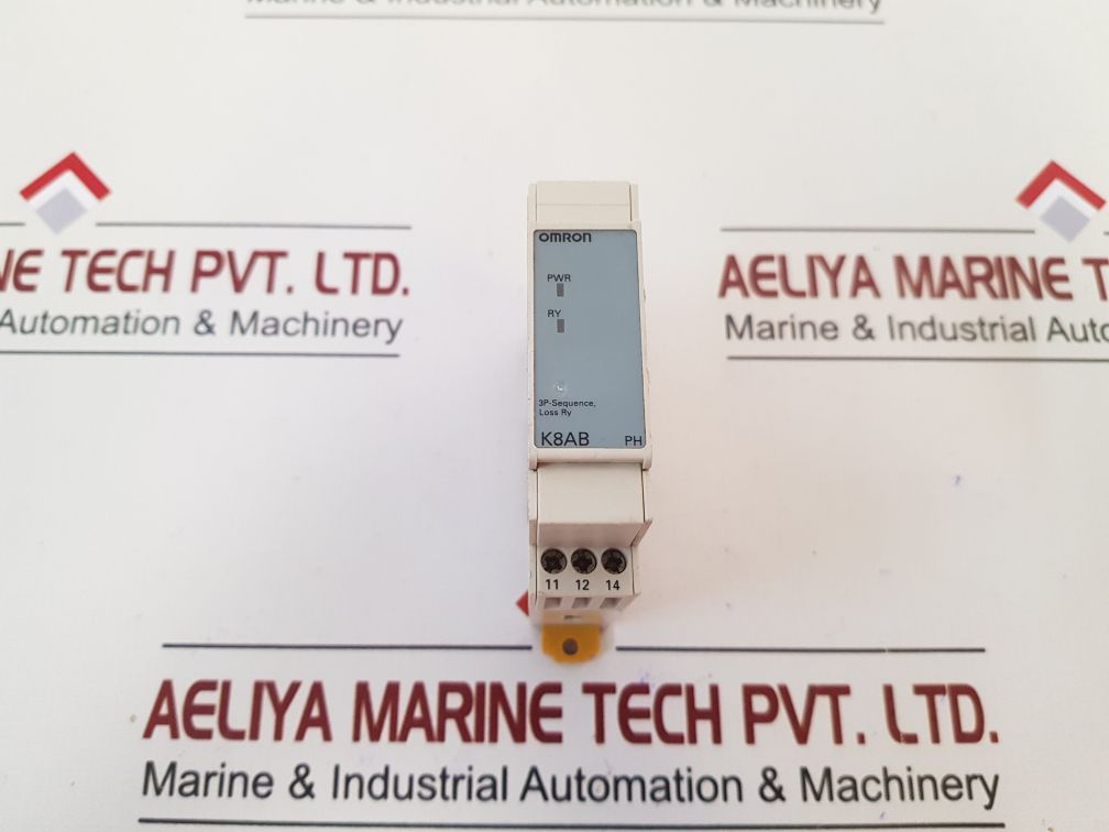Omron K8Ab-ph1 3-phase Sequence Loss Relay 250Vac/30Vdc
