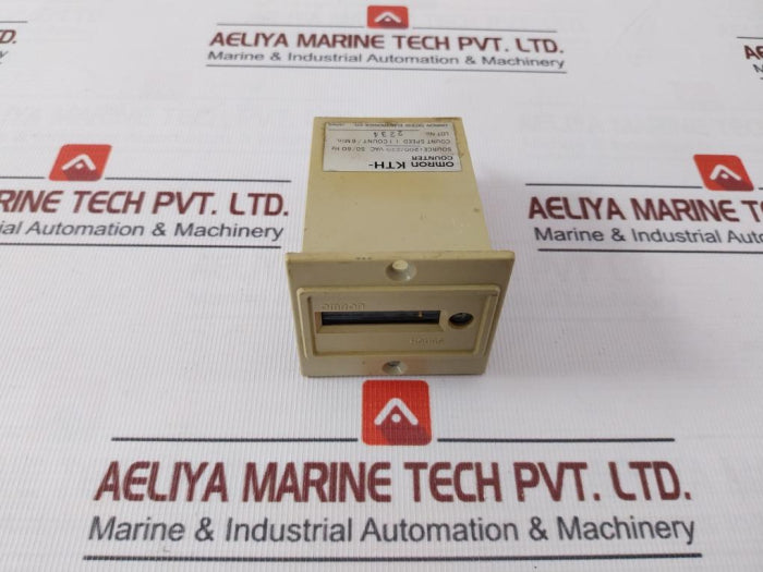 Omron Kth Counter 200/220 Vac 50/60Hz, 1 Count/6Min