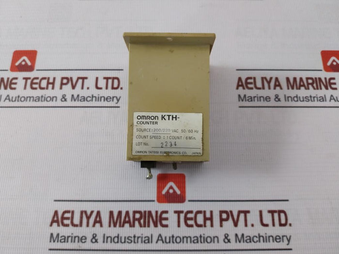 Omron Kth Counter 200/220 Vac 50/60Hz, 1 Count/6Min