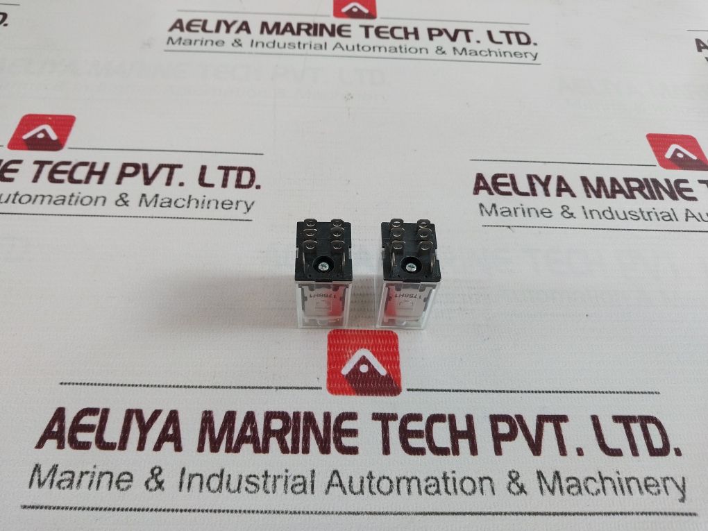 Lot Of 6X Omron Ly2N Relay 24Vdc 12A 240Vac