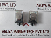 Lot Of 2X Omron Mk2P-n Relay