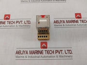 Omron Mks3Pin-5 Single Phase Relay With Base 250V Ac 50/60Hz 29812Ew 30V Dc