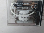 Lot of 10X Omron MY2 Coil Relay 5A 28V-DC1