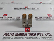 Lot of 2X Omron MY2N-D2 Relay With Base PYF-08A-N