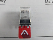 Lot of 2X Omron MY2N-D2 Relay With Base PYF-08A-N
