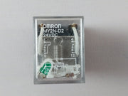 Lot of 4X Omron MY2N-D2 Power Relay 24VDC