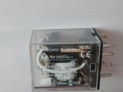 Lot of 4X Omron MY2N-D2 Power Relay 24VDC