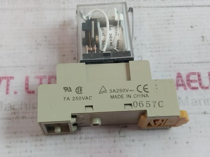 Iec255 Omron My2N Power Relay 5A 240V-ac1 Iec255 24Vdc – Aeliya Marine