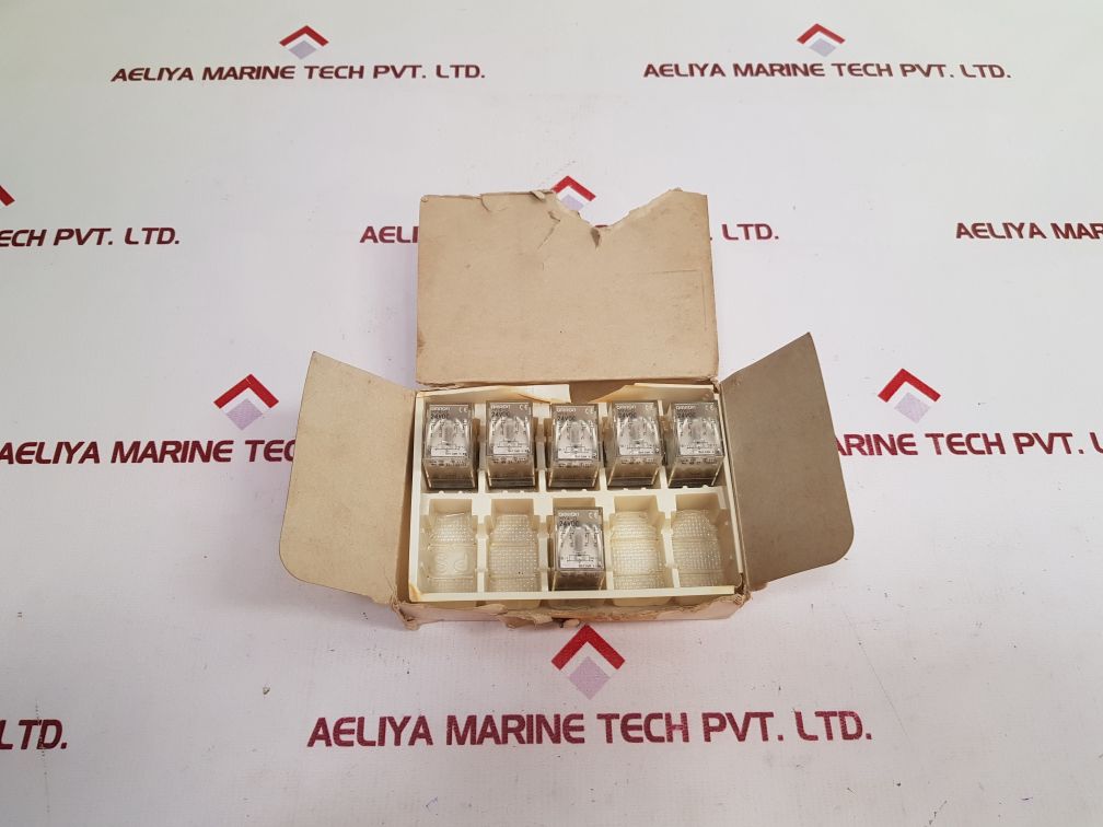 Lot Of 3X Omron My4-d Relay 24Vdc