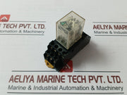 Omron My4I4N Power Relay W/ Socket Pyf14A-e 5A 240Vac 24V Dc