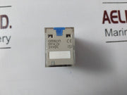 Lot of 4X OMRON MY4IN General Purpose Power Relay 5A 250VAC