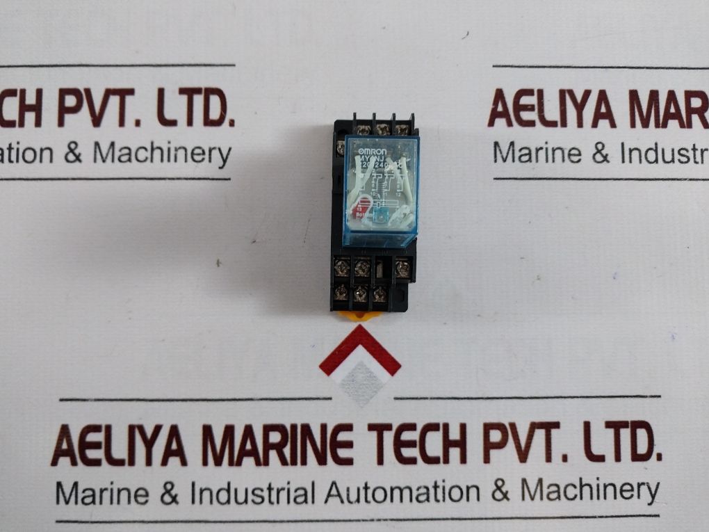 Omron My4Nj Relay With Pyf-14A Socket Base