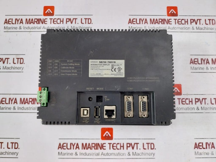 Omron Nb7W-tw01B Interactive Display Plc Controller 24Vdc 11W (Not Working)