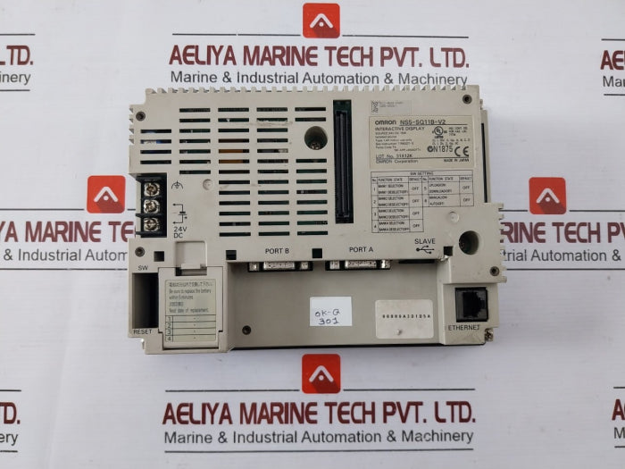 Omron Ns5-sq11B-v2 Programmable Terminal Hmi Module 24Vdc 15W T4 Kcc-rem-omr-ns5-0