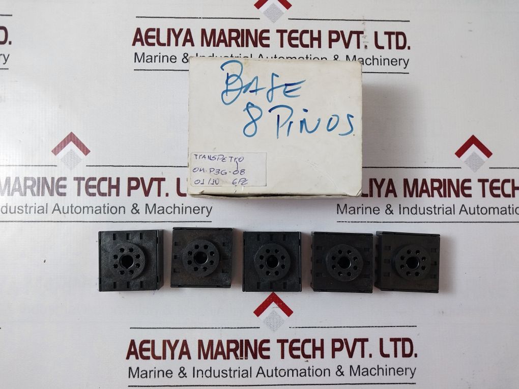Lot Of 5X Omron P3G-08 Connecting Socket