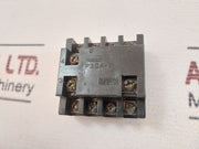 Omron P3Ga-11 Relay Socket, 11 Pin Octal Back Mount With Rear Facing Terminal