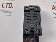 Lot of 5X OMRON PTF08A-E Relay Base Socket 8 Pin 5A 240V