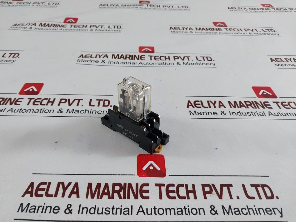 Omron Ptf08A Relay Socket Din Rail Mount 10A 240Vac