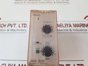 Omron Sao-q1N Current Sensor 4-10 X2A