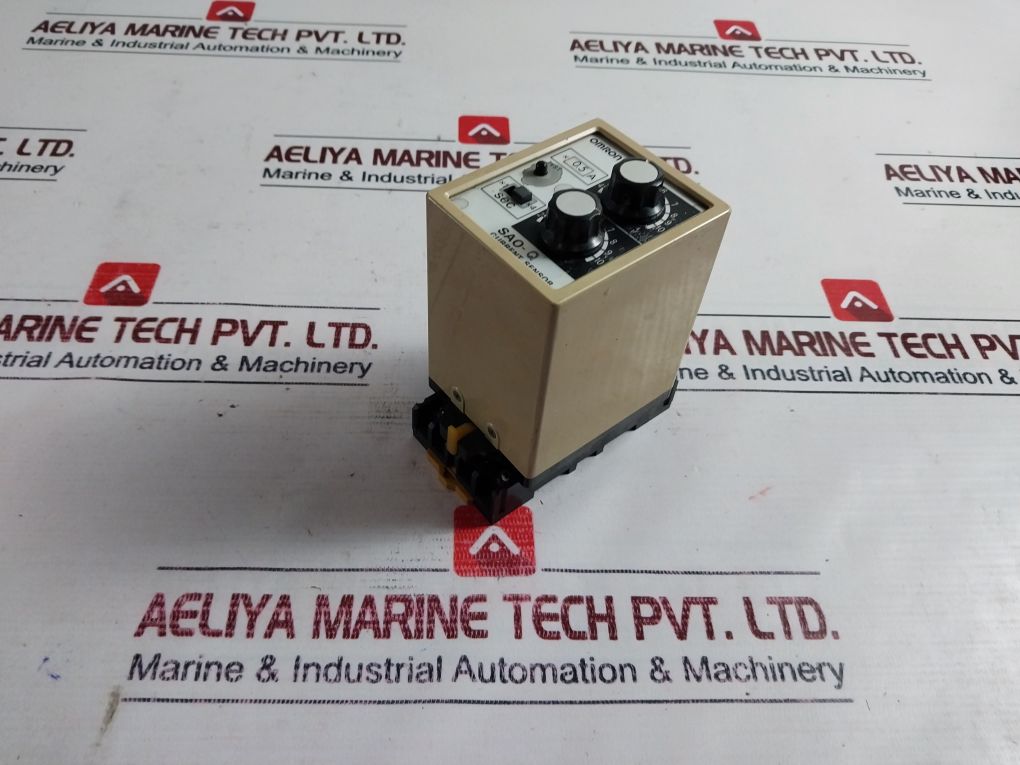 Omron Sao-q Current Sensor With Base 2A 200Vac