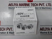 Omron Sdv-fh2T Voltage Sensor 10-30 Min 24Vdc