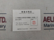 Omron Sdv-fh6 Voltage Sensor 110Vac
