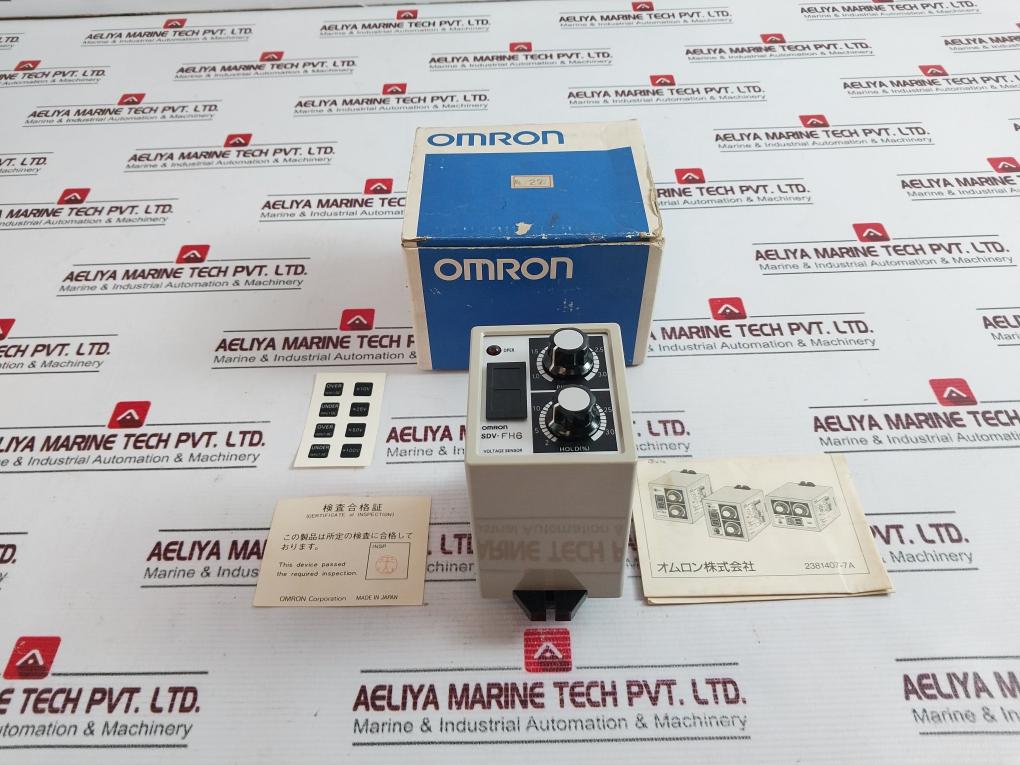 Omron Sdv-fh6 Voltage Sensor 100/110Vac 